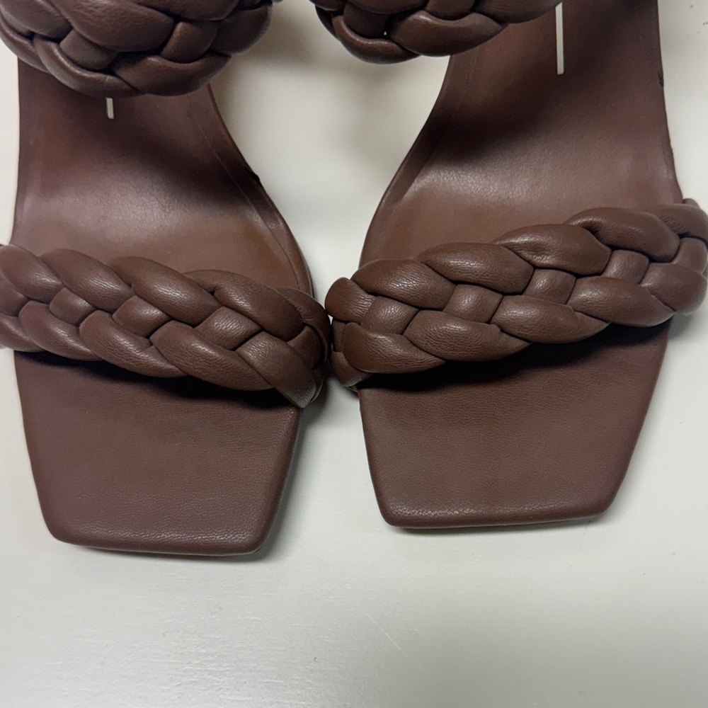 Dolce Vita Women's Chocolate Braided Sandals - Picture 2 of 5